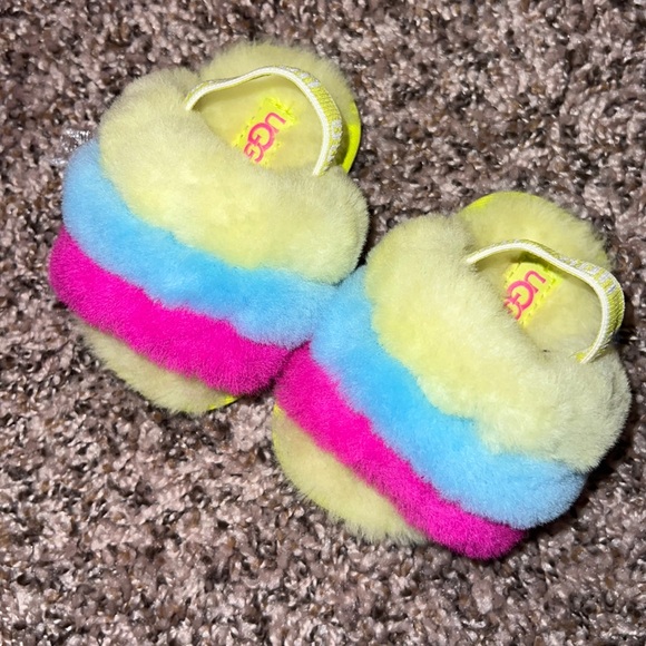 ugg slides colorful